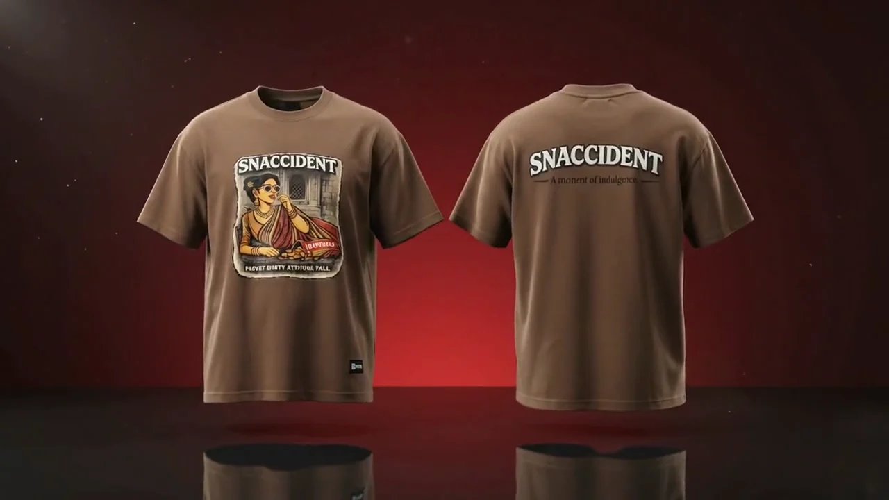 SNACCIDENT Signature Tee — studio reveal